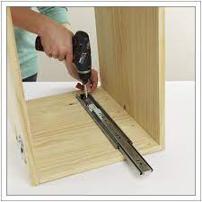 how to install drawer slides a