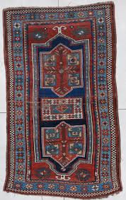 6640 kazak antique caucasian rug 4 1 x