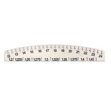 Stainless Steel Piano Tuner Wire Gage Type Keyboard Ruler
