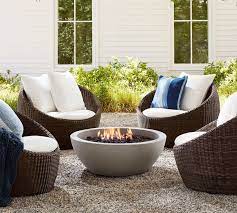 Weather Wicker Papasan Swivel Chair