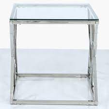 And Glass End Side Table