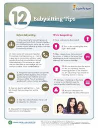 Babysitting Tips