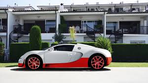 bugatti veyron white and red ultra hd