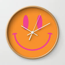 Retro Aesthetic Wall Clock By Aesthetic