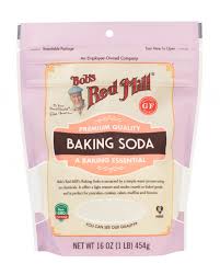 I have substituted 1/2 almond meal and 1/2 white rice flour for the all purpose flour, and just about any combination of gf flours seems to work. Baking Soda Bob S Red Mill Natural Foods