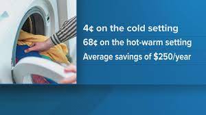 using cold water saves money time and