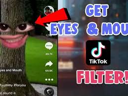 eyeouth filter effect on tiktok