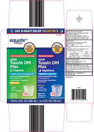 equate tussin dm max daytime
