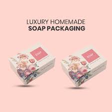 luxury homemade soap packaging for soap