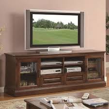 Tv Stands Casual Tv Console With Glass
