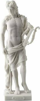 Artemis, the greek goddess of hunting, is his twin sister. Apollo Greek God Of Light Music And Poetry Statue Sculpture New In Box Mint Ebay