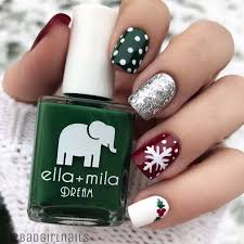 Or santa will bring you coal. 43 Pretty Holiday Nails To Get You Into The Christmas Spirit Page 2 Of 4 Stayglam Cute Christmas Nails Christmas Nails Christmas Nails Acrylic