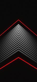 iphone 14 pro black red roof wallpaper