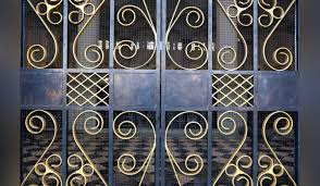 double door grill gate design for main