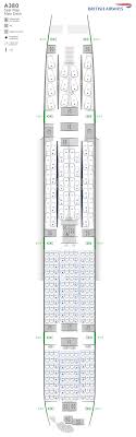 aircraft seat maps information