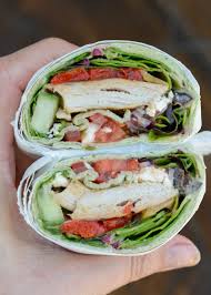greek en wrap healthy lunch
