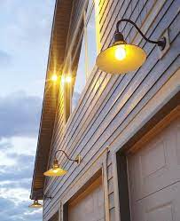 Gooseneck Barn Lights Blend Vintage And
