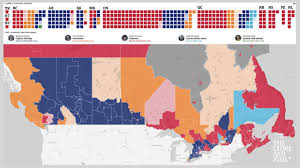 Find out if you are affected for in our map of federal riding boundaries. Canada Election 2015 How Canadians Voted Across The Country Youtube