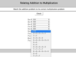 Comparing Multiplication Equations