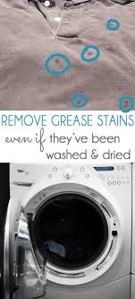 how to remove set in grease stains from