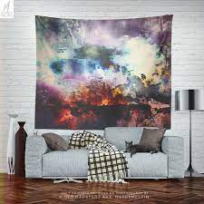Modern Art Wall Tapestry Large Abstract
