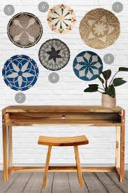 how to create a woven basket wall