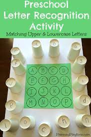 pre letter recognition activities