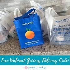 Walmart Free Grocery Delivery Coupon gambar png