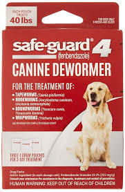 Safe Guard 4 Canine Dewormer 4 Gram Pouches 3 Day Treatment Walmart Com