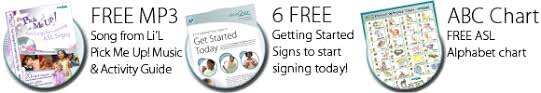 Free Baby Sign Language Chart And 6 Free Asl Signs To Start