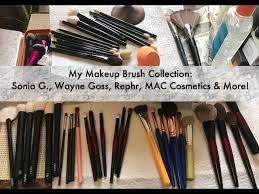 my makeup brush collection sonia g