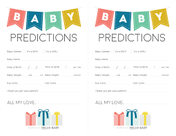 Free Baby Shower Printables That Are Actually Fun