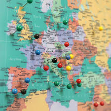 World Traveller Push Pin Map By Thelittleboysroom