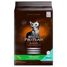 Purina Pro Plan Savor Small Breed Adult Dog Food Chicken Rice 18 Lb Bag