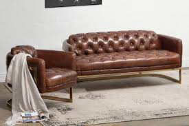 Heston Chesterfield 3 Seater Leather