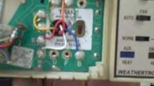After running new wire, installed an ecofactor thermostat, and while in heat or cool mode only getting heat. Air Conditioning Repair Tips How To Change A Heat Pump Thermostat Youtube
