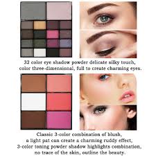 74 colors makeup palette eyeshadow lip