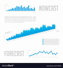 Infographics Blue Graph With Text
