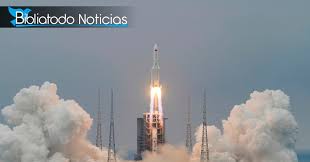 Se espera que su retorno a la se calcula que el cohete de cinco metros de ancho y 50 metros de altura entrará de nuevo en la atmósfera el próximo lunes 10 de mayo, a las 3.00 a. V Oz9wbr8 Rcjm