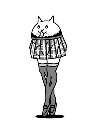 Crazed Skirt Cat | The Battle Cats! Amino