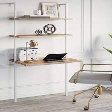A Wall Mounted Shelf Desk Sure To Be A