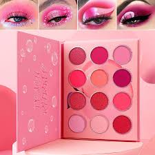 pink eyeshadow palette makeup afflano