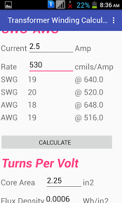 Transformer Winding Calculator Micro Digital