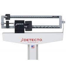 detecto 339 lbs kg balance beam scale