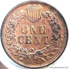 1900 Us One Cent Penny Value Indian Head