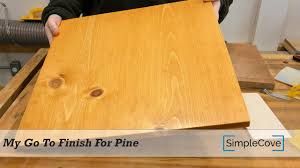 Quick And Easy Stain For Pine That Gives Great Results Finishing 002