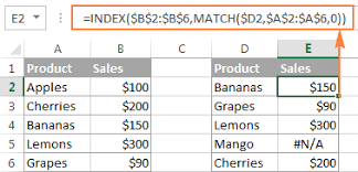 excel compare two columns for matches