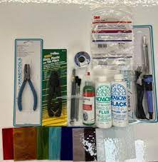 stained glass beginner kit b 11 items