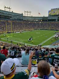 Lambeau Field Section 133 Home Of Green Bay Packers