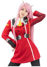 C-ZOFEK Women's US Size Red Dress Cosplay Outfits Anime Uniform Halloween  Costume (X-Large, Red)